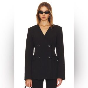 Rue Sophie Filippa Collarless Blazer